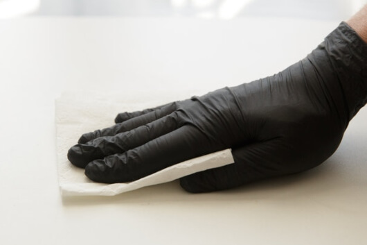 disposable gloves max i. walker uniform rental service